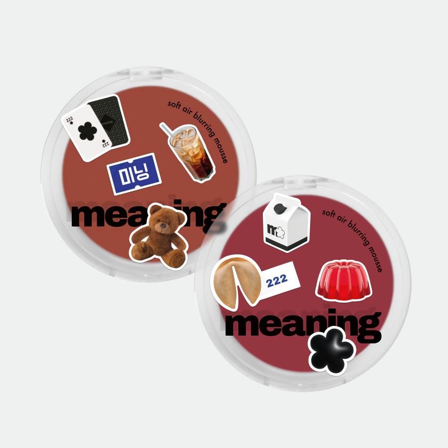 Soft Air Blurring Mousse Duo | 2 tonos + stickers